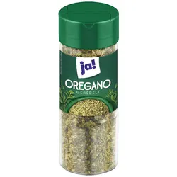 Ja! Oregano gerebelt Glas (12g)