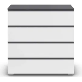Rauch MAINZ 80 x 81 x 42 cm Grau/Weiß