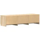 vidaXL Sonoma-Eiche TV-Schrank 140x40x35,5 cm Holzwerkstoff