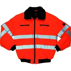 Kälteschutz-Pilotenjacke Alaska 00516-660, orange, Größe 2XL - orange - 2XL