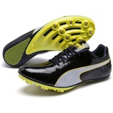 Puma evoSPEED Sprint 9 Leichtathletikschuhe, Schwarz (Puma Black-Blazing Yellow-Puma White), 45 EU - 45 EU