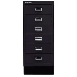 BISLEY MultiDrawer Schubladenschrank 27,9 x 38 x 67 schwarz