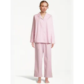 Seidensticker Pyjama gestreift Rosa L