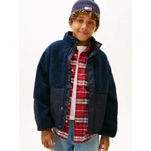 Tommy Hilfiger TEDDY QUILTED BOMBER Blau 164