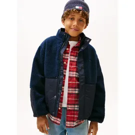 Tommy Hilfiger TEDDY QUILTED BOMBER Blau 164