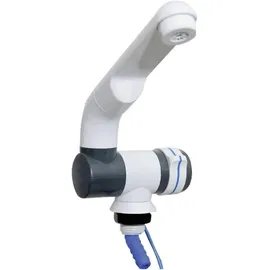 BARWIG Camping-Wasserhahn 10 mm drehbar Grau/Anthrazit/Weiß