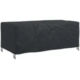 vidaXL Gartenmöbelabdeckung 200 x 110 x 70 cm Schwarz