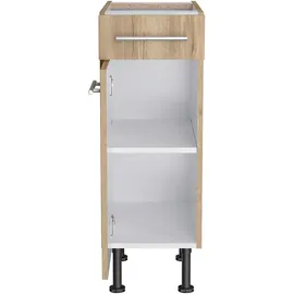 OPTIFIT Unterschrank Erik290 30 x 87 x 58,4 cm Braun