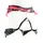 Ocùn Levit Lady Klettergurt Schwarz/Rot