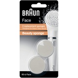 Braun 80b Face Beauty Sponge 2 St.