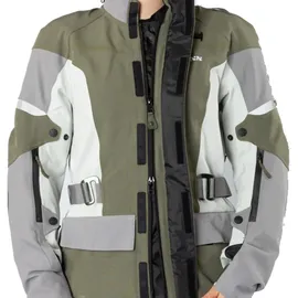 IXS Venture-STX 1.0 Textiljacke grau-grün 2XL