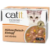 Catit Eintopf mit Hühnerfleisch und Kürbis 24 x 95 g