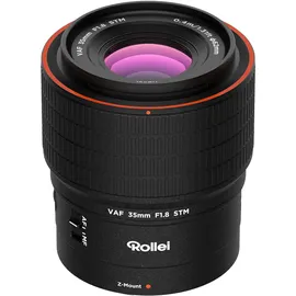 Rollei AF 35 mm F1,8 Nikon Z Vollformat Objektiv mit Bajonettverschluss
