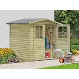 Belladoor Gerätehaus Geräteschuppen Hamburg 2 9mm Holz kesseldruckimprägniert