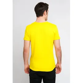 LOGOSHIRT T-Shirt "Asterix und Obelix", Herren, Gr. XS, gelb, 100% Baumwolle, bedruckt, normal, Rundhals, Shirts T-Shirt, mit kultigem Frontprint