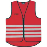 ABUS Lumino Day Vest Warnweste Rot