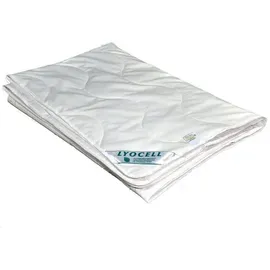 Betten Traumland Naturfaserbettdecke Sommerdecke super leicht Lyocell Tencel Sommerhit 100% Natur, Füllung: Lyocell, hergestellt in Deutschland weiß 135 cm x 200 cm