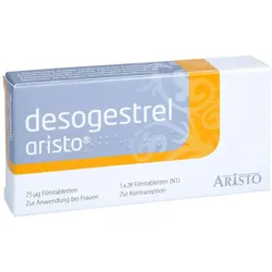 Desogestrel Aristo 75 μg Filmtabletten 28 St