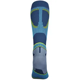 Bauerfeind Sports Sports Run Performance Kompressions Laufsocken Herren blau L 41-43