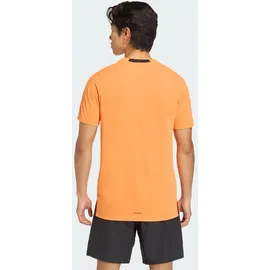 adidas Designed for Training Workout Trainingsshirt Orange XS