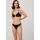 Ysabel Mora Tanga BASIC COLLECTION COTTON WITH LACE Schwarz M