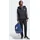 adidas Essentials 3-Streifen Kapuzenjacke Herren Schwarz/Weiß L