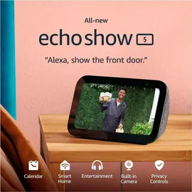 Amazon Echo Show 5 3. Generation anthrazit