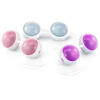 LELO Beads Plus, Luxuriöse Kegelkugeln mit Schnur, Liebeskugeln Sexspielzeug, bieten eine große Auswahl an Trainingskombinationen, Beckenbodentrainer für Frau