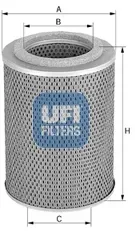 UFI 2757000 276mm für DAEWOO