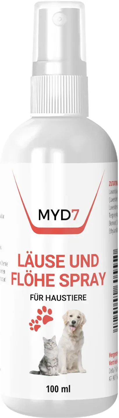 Myd7 | Läuse und Flöhe Spray Kapseln 100 ml