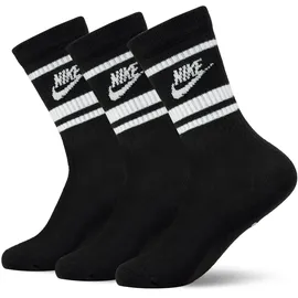 Nike Sportswear Dri-FIT Everyday Essential Crew-Socken Black/White 46-50