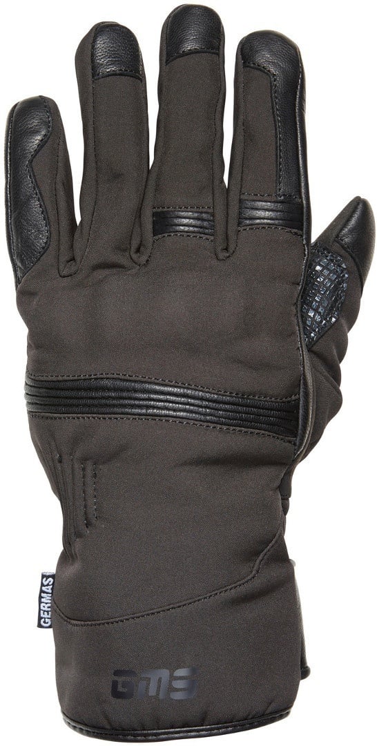 GMS Oslo WP wasserdichte Motorradhandschuhe, schwarz, Größe M für Männer