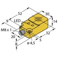 Turck Sensor BI10Q14AP68X2LDV1131