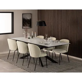 VCM Irwine 240 x 100 x 75,9 cm weiß