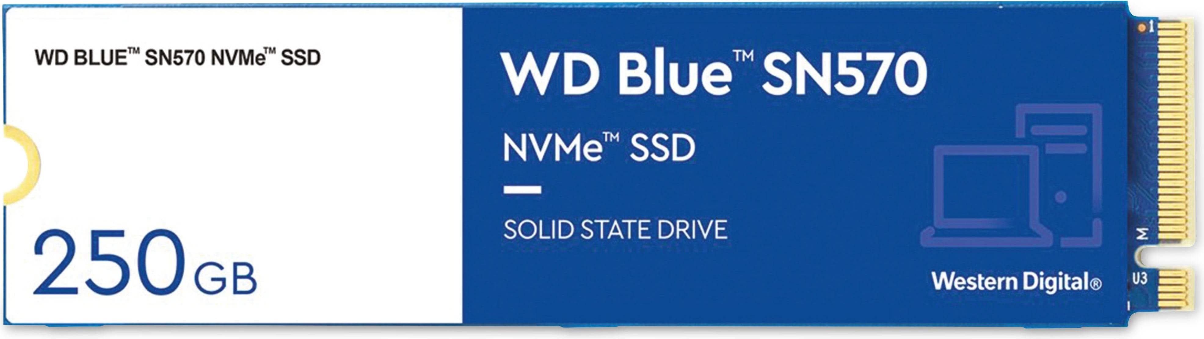 WD Blue SN570 (250 GB, M.2 2280), SSD