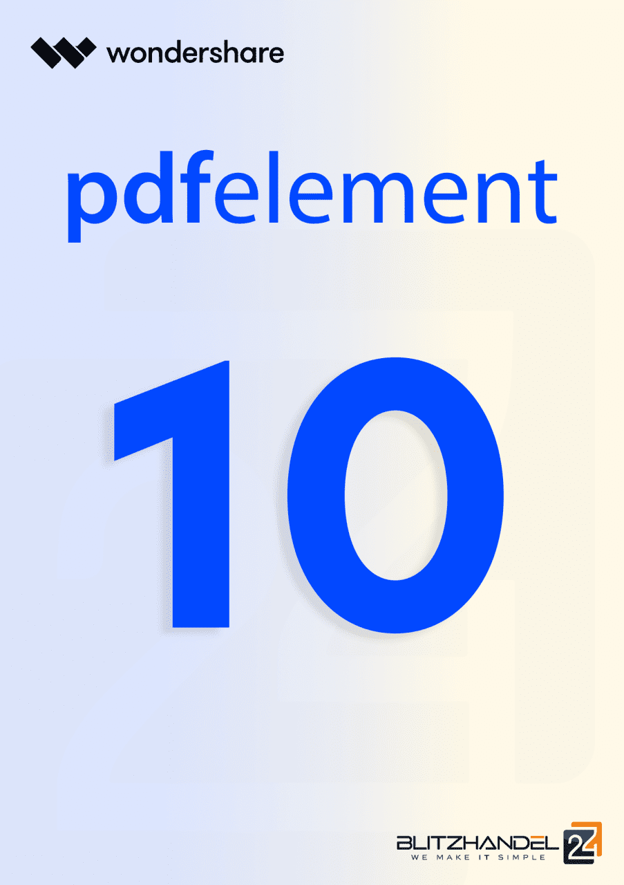 Wondershare PDF element 10 Pro