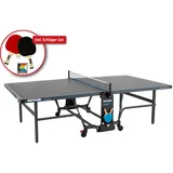 Kettler Outdoor-Tischtennisplatte "K10", inkl. Kettler Schläger-Set (2 Schläger & 6 Bälle),,