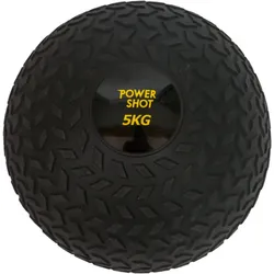 Medizinball Pro Grip 5kg SCHWARZ|GELB No Size