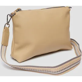 s.Oliver City-Bag aus Lederimitat mit abnehmbarem Schultergurt - braun