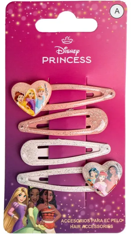 Disney Princess Hair Accessories Haarspangen für Kinder 4 St.