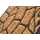 HANSE HOME Kokos 45 x 75 cm Braun/Schwarz