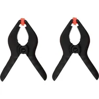 Donau Elektronik Spannzwinge Kunststoff 110 mm schwarz