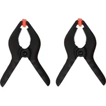 Donau Elektronik Spannzwinge Kunststoff 110 mm schwarz