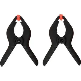 Donau Elektronik Spannzwinge Kunststoff 110 mm schwarz