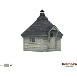 Palmako Grillkota 4,29 x 3,72 m Grau