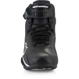 Alpinestars Faster-4 Motorrad Schuhe schwarz/weiß, 10 43