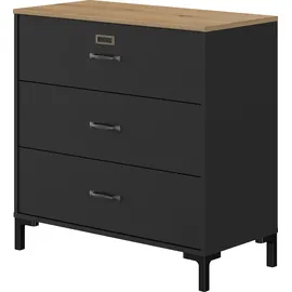 Gami Manchester 81 x 82 x 40 cm Schwarz