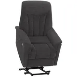 M MCombo Fernsehsessel mit Aufstehhilfe 7117 (Chenille, Grau),