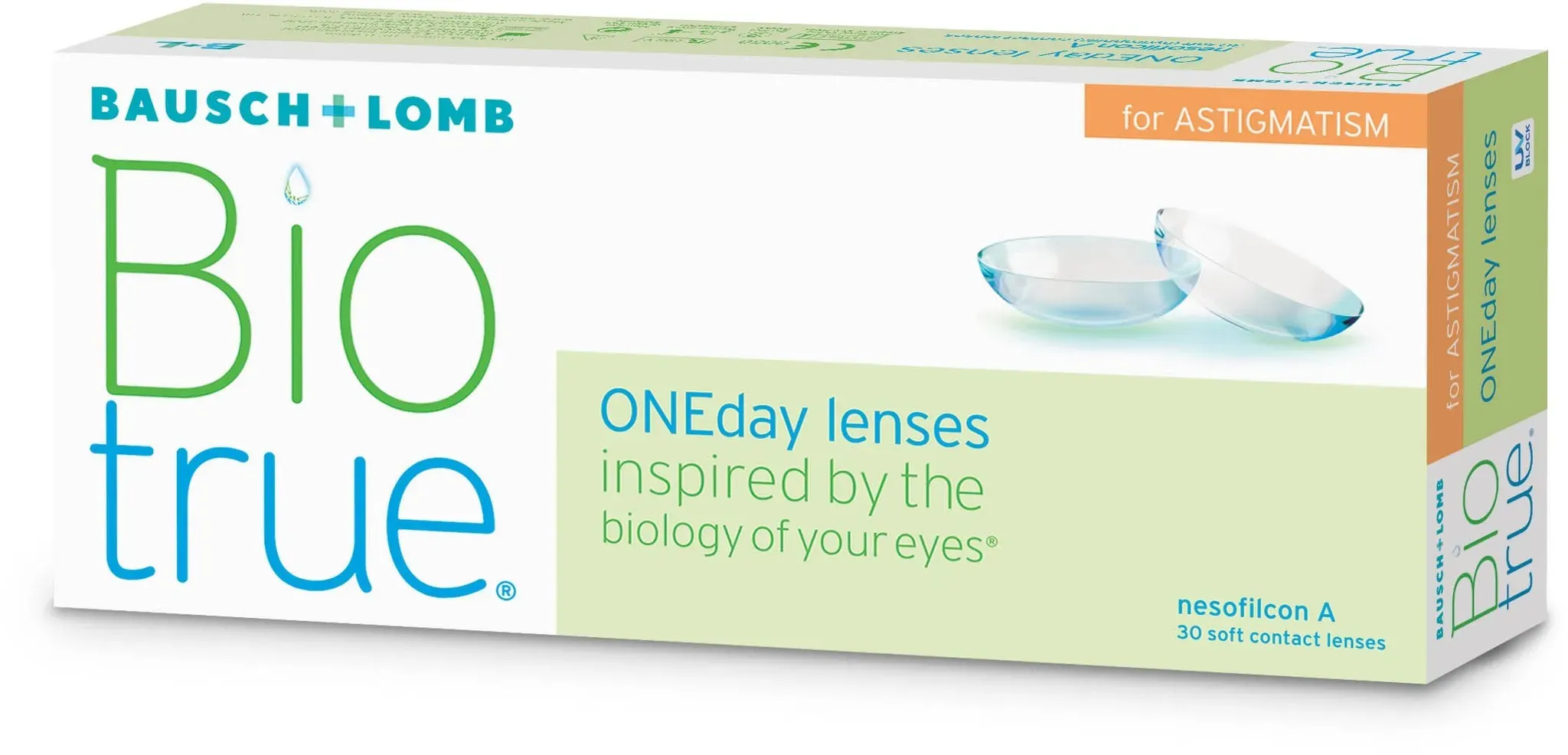 Bausch & Lomb Biotrue® ONEday for Astigmatism 30er Box--9-8.40-14.50-2.25-180