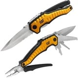 CAT 106304 Multi-Tool-Zange Taschengröße 9 Werkzeug Schwarz, Gelb